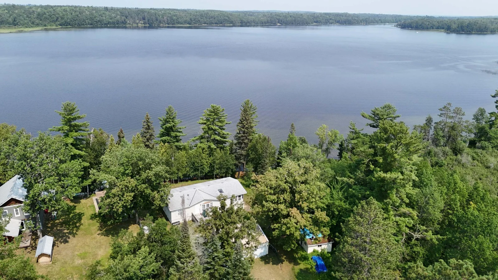 Aerial view of property!