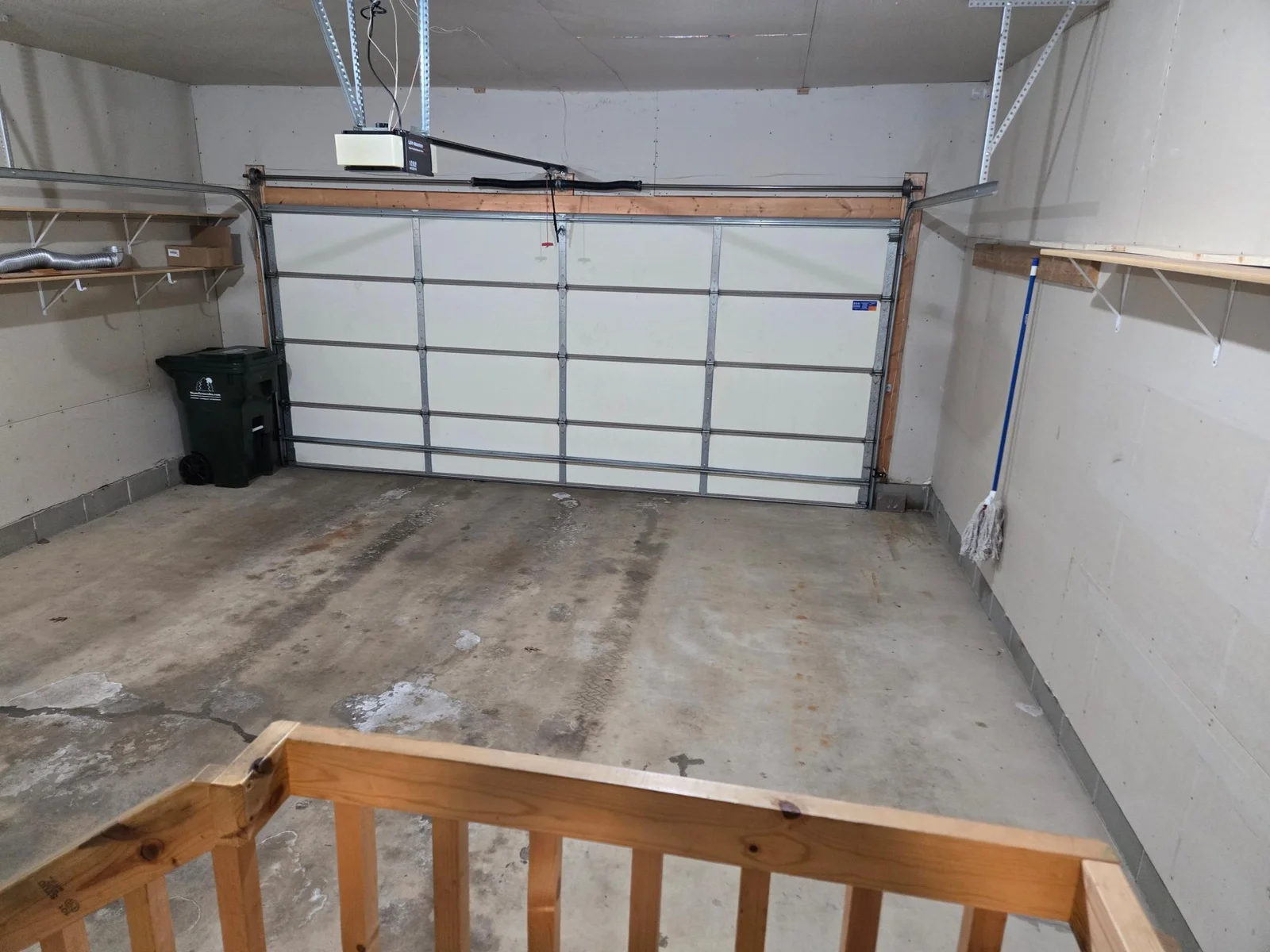 Inside Garage