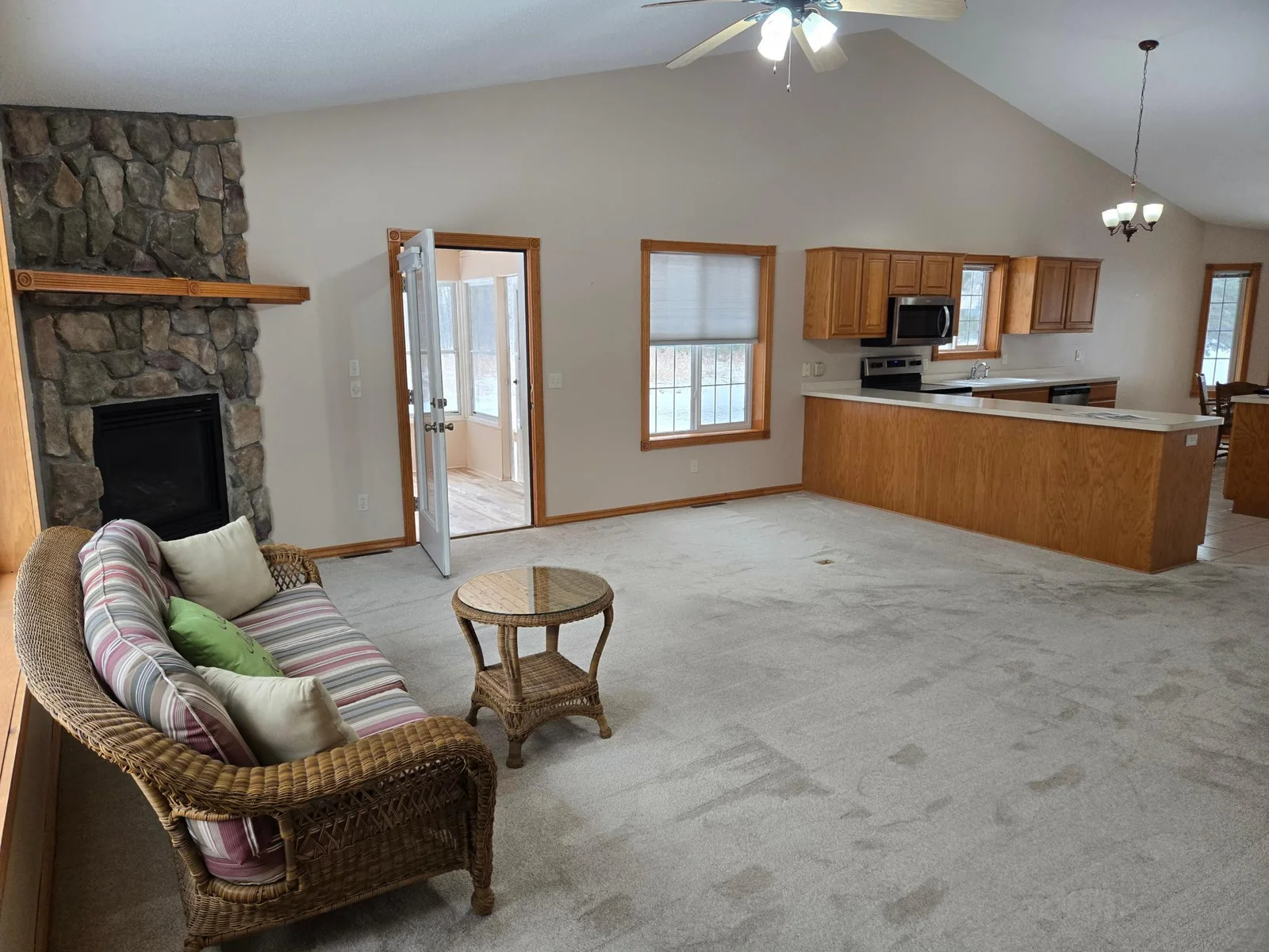 Living Room (open door to porch)