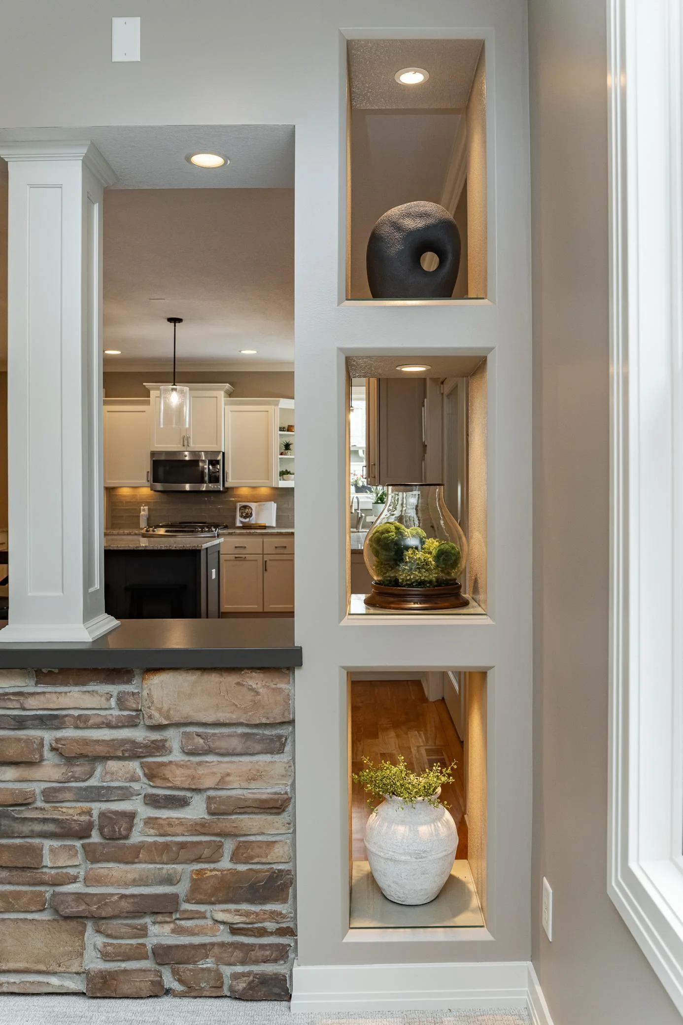 Custom shelving