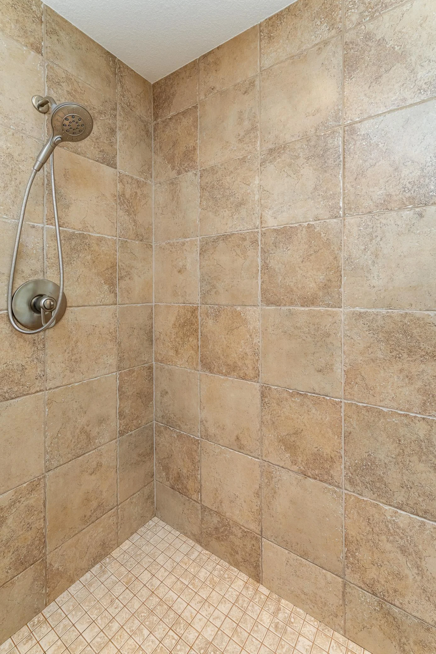Walk-in Tiled Shower