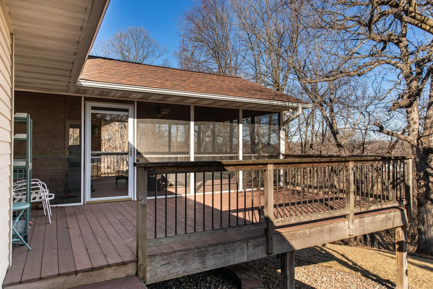 open deck space