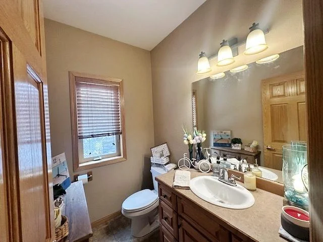 Main floor half bath