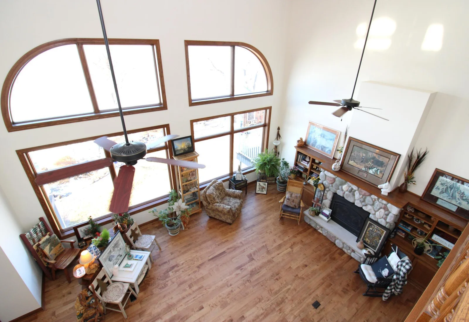 View from Upstairs Loft Area