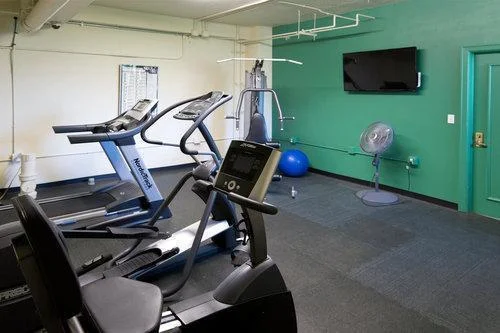 Exercise Room located by the laundry, lower level