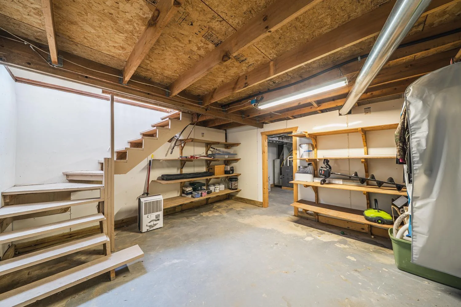 Basement Storage area