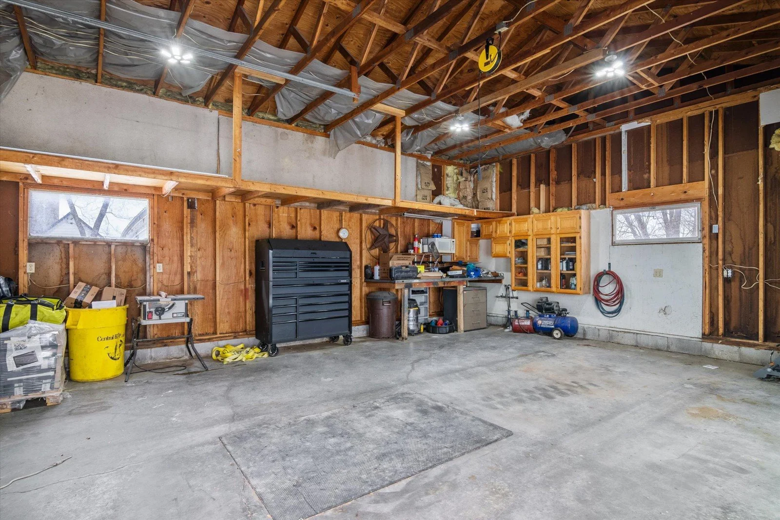 Inside Garage 1