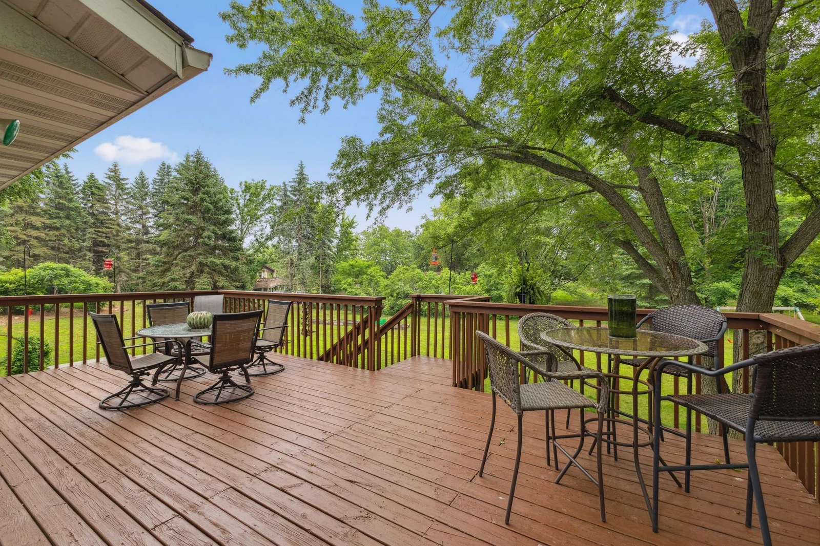 Great entertaining area.