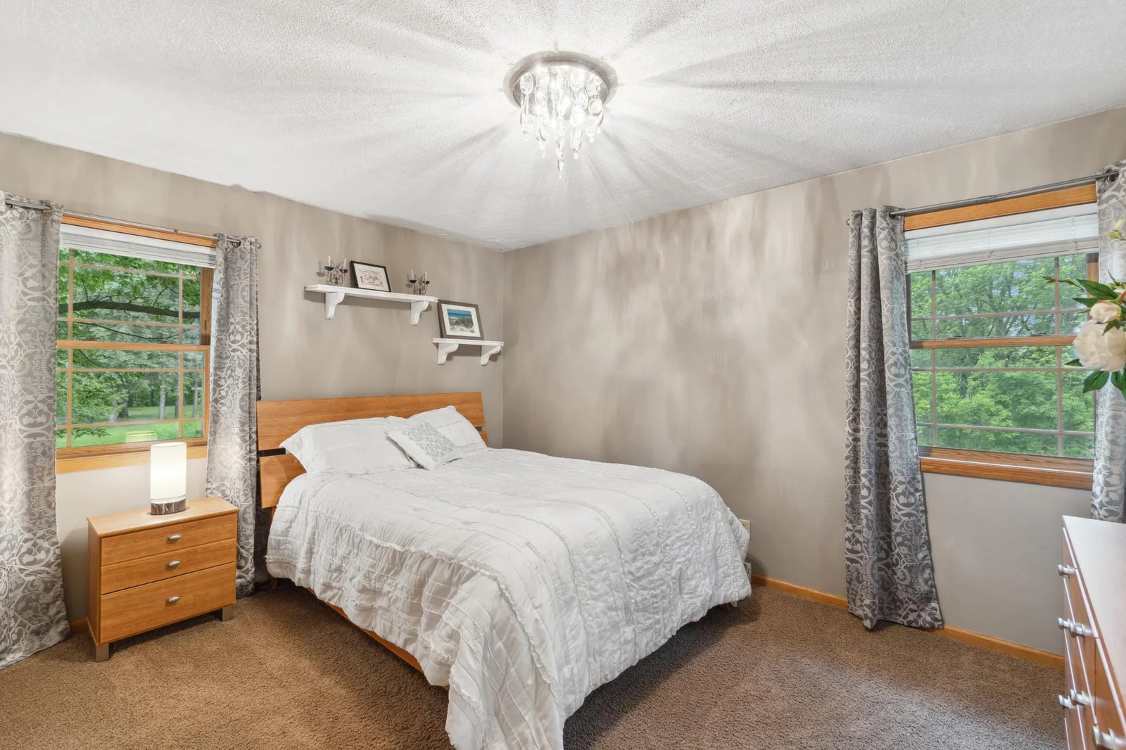 Three main level bedrooms.