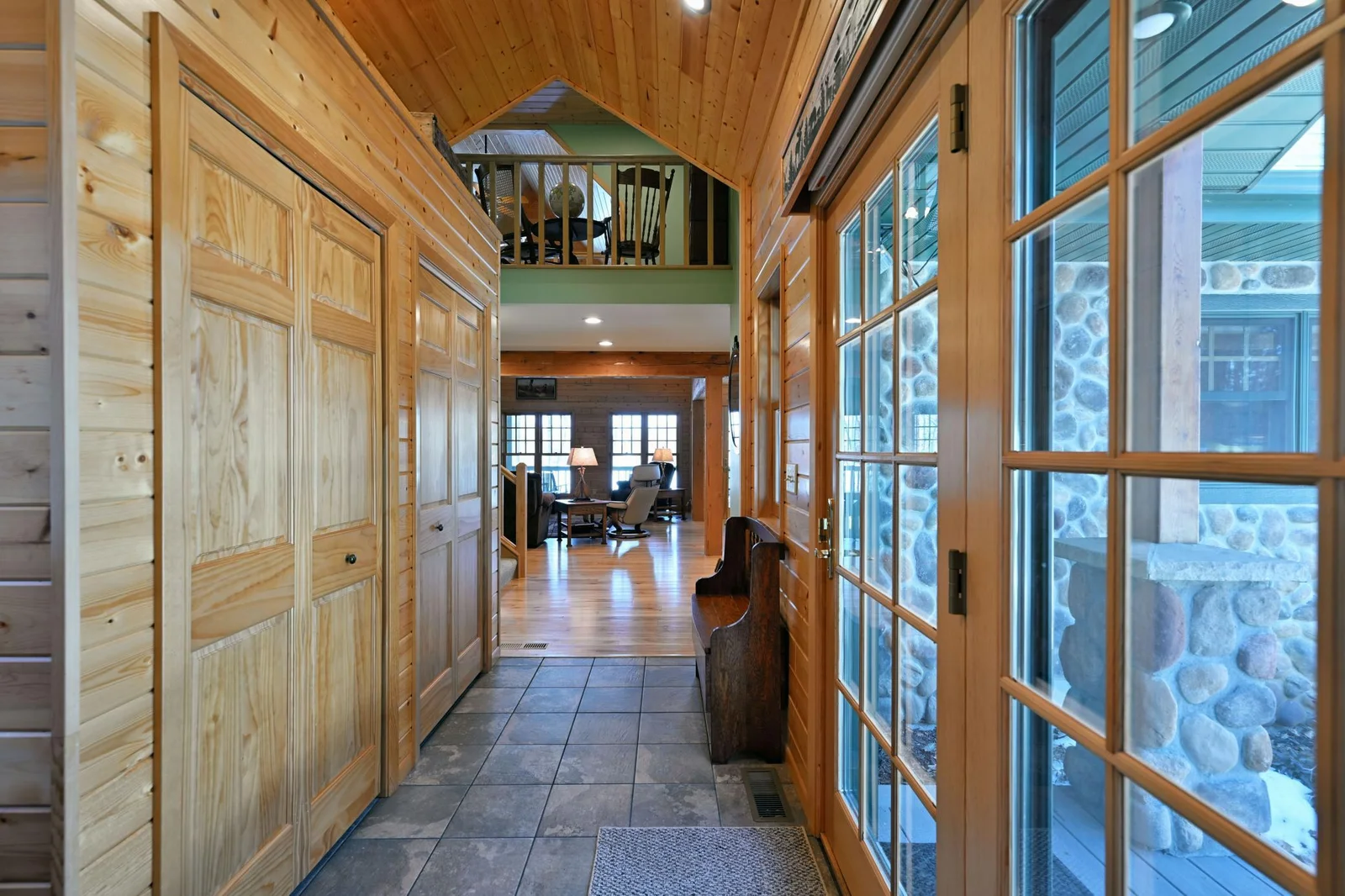 Newly added breezeway