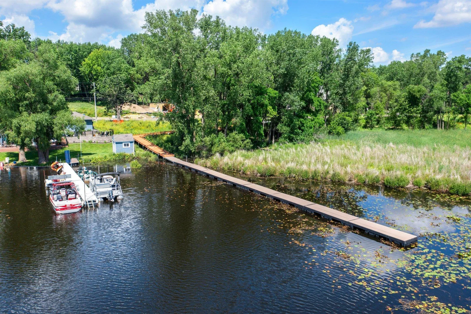 Shared Dock (boat slips coming soon)