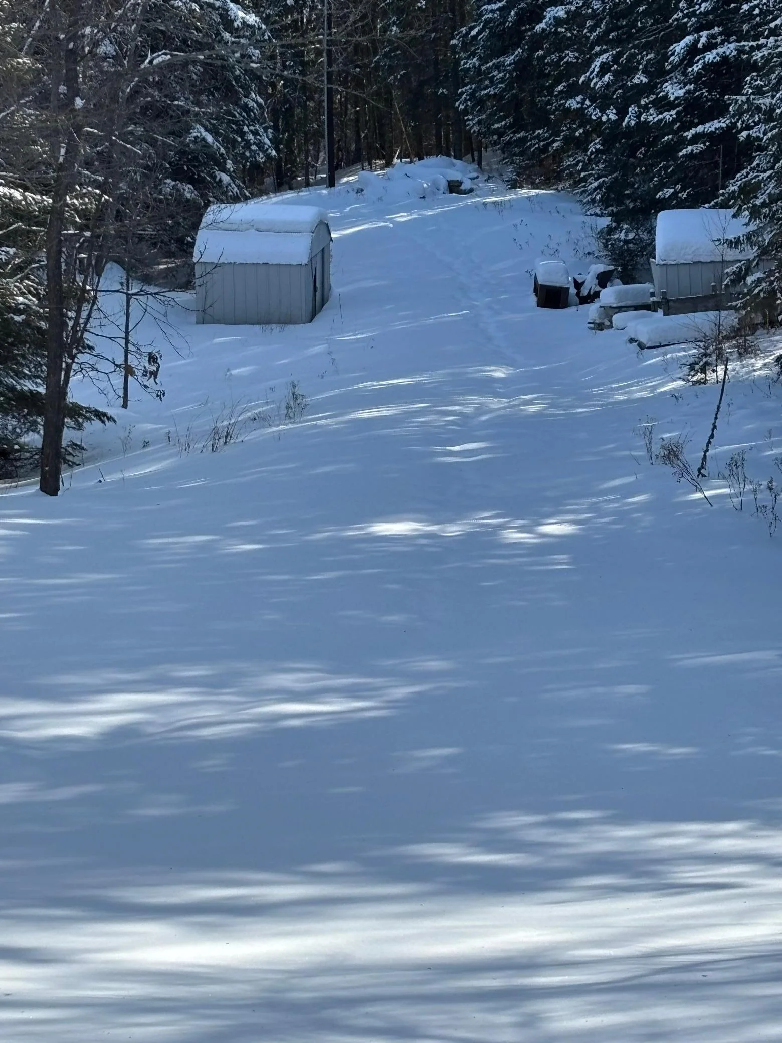 Easement Heading to Public Land