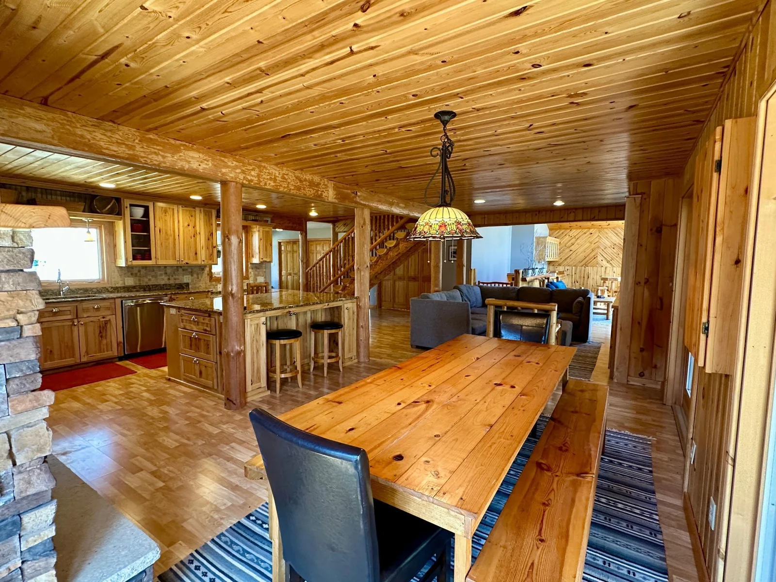 Dining Room with Lake View