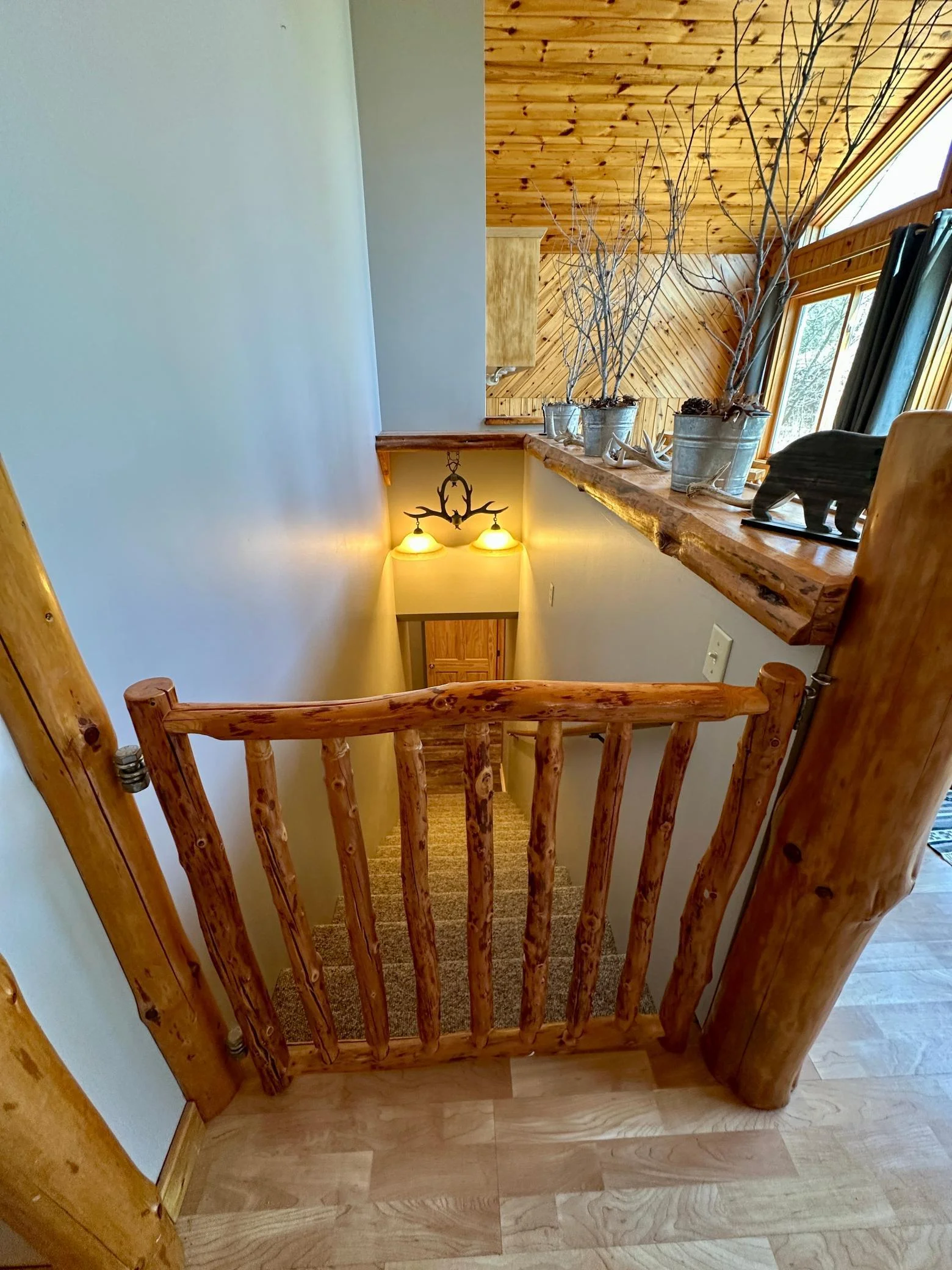 Stairway to lower Level