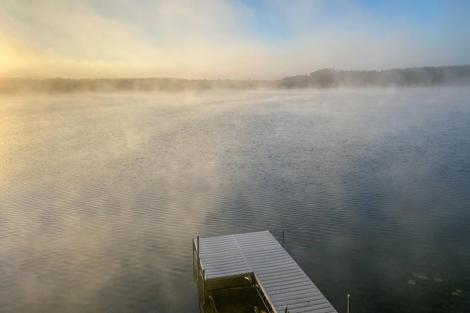 Early Misty Fog Morning