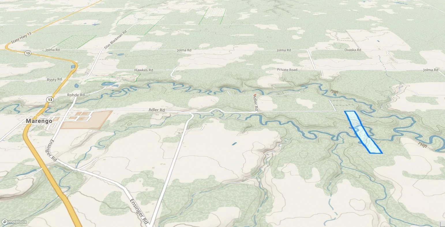 3D Area Topo Map