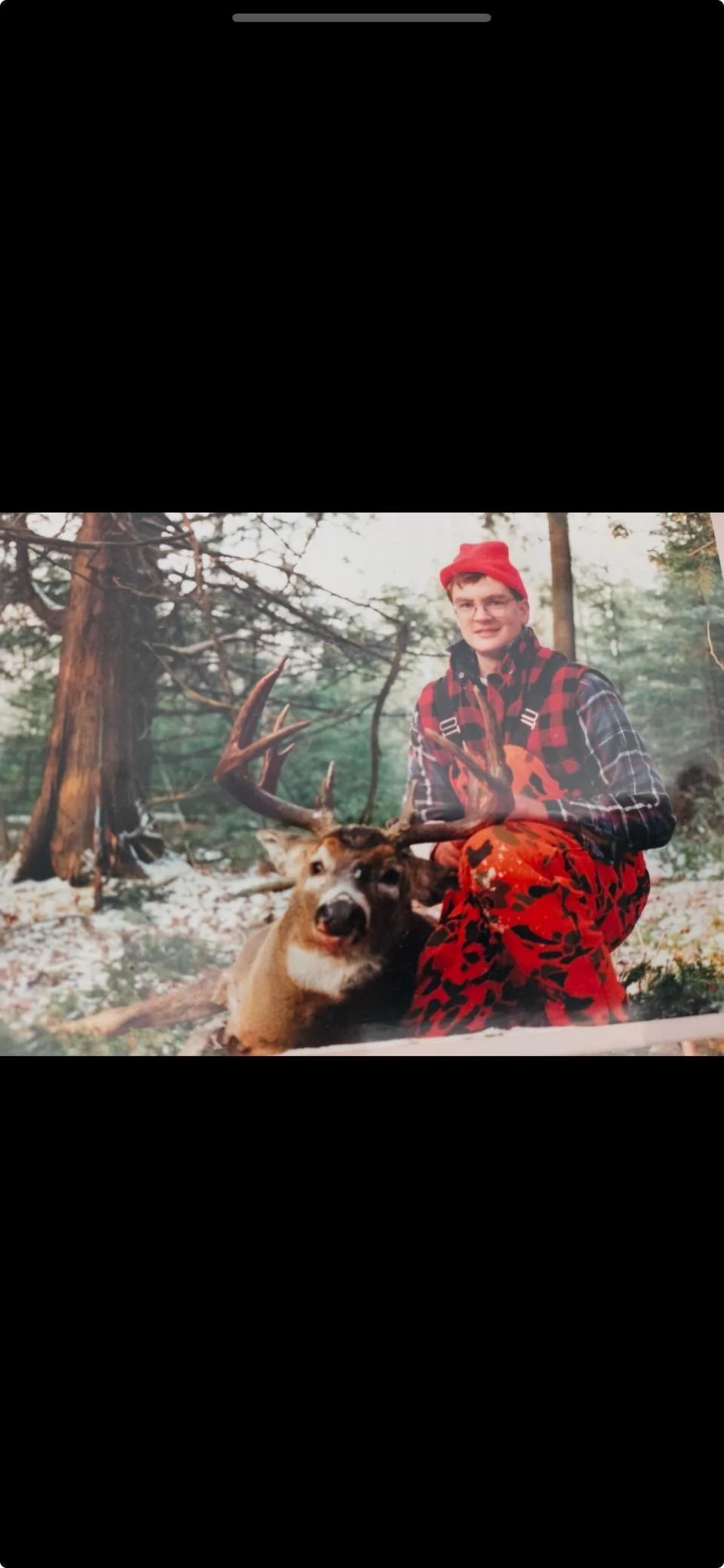 River bottom buck harvested off the 40 acres for sale