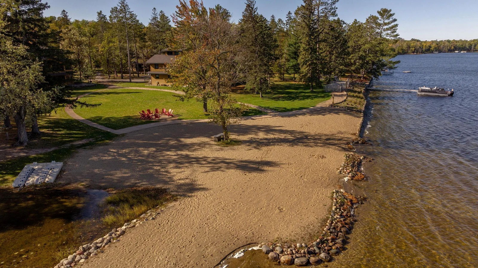 Excellent sand beach
