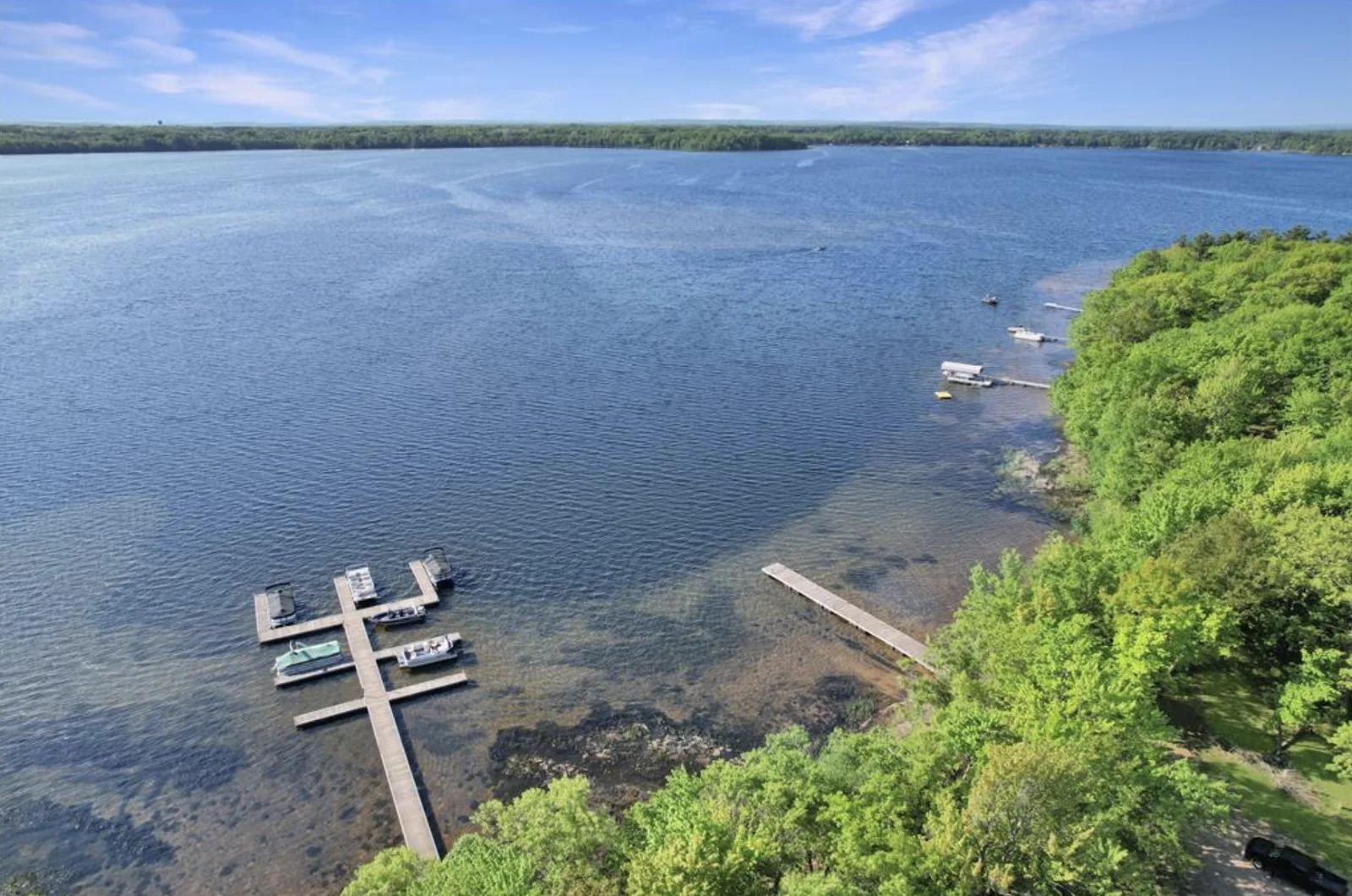Access to your own dock on Big Sand Lake!