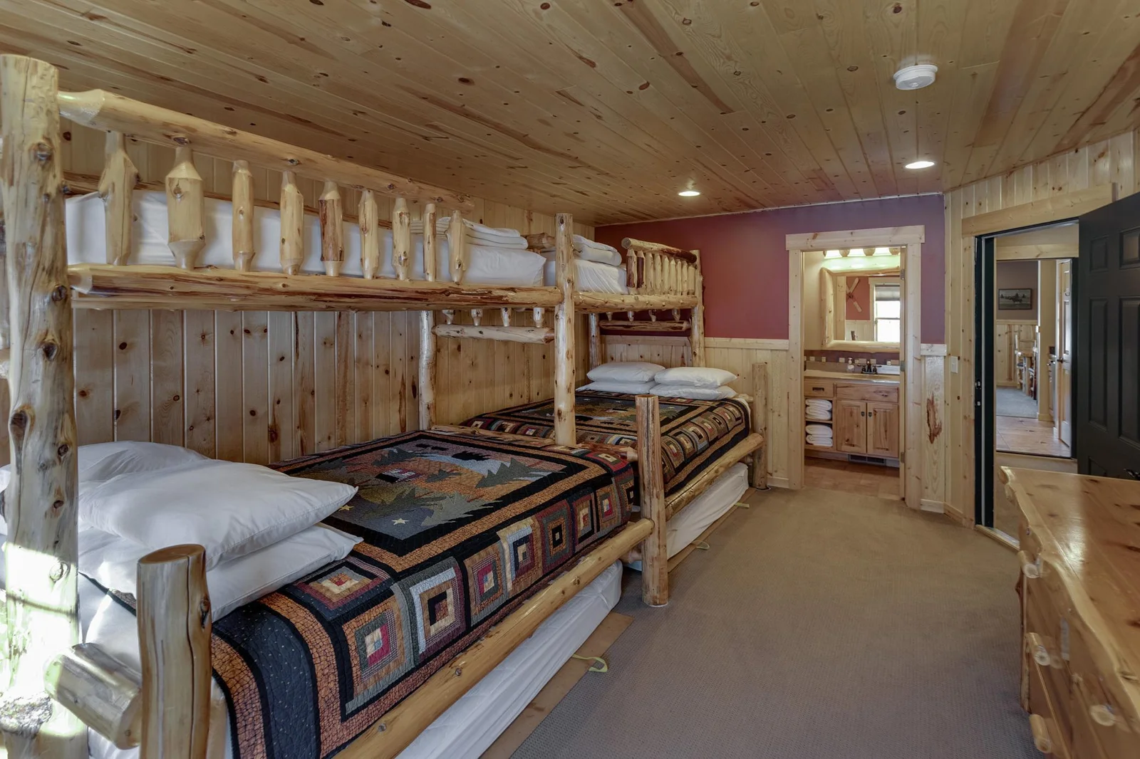 Bunks sleep 6-10