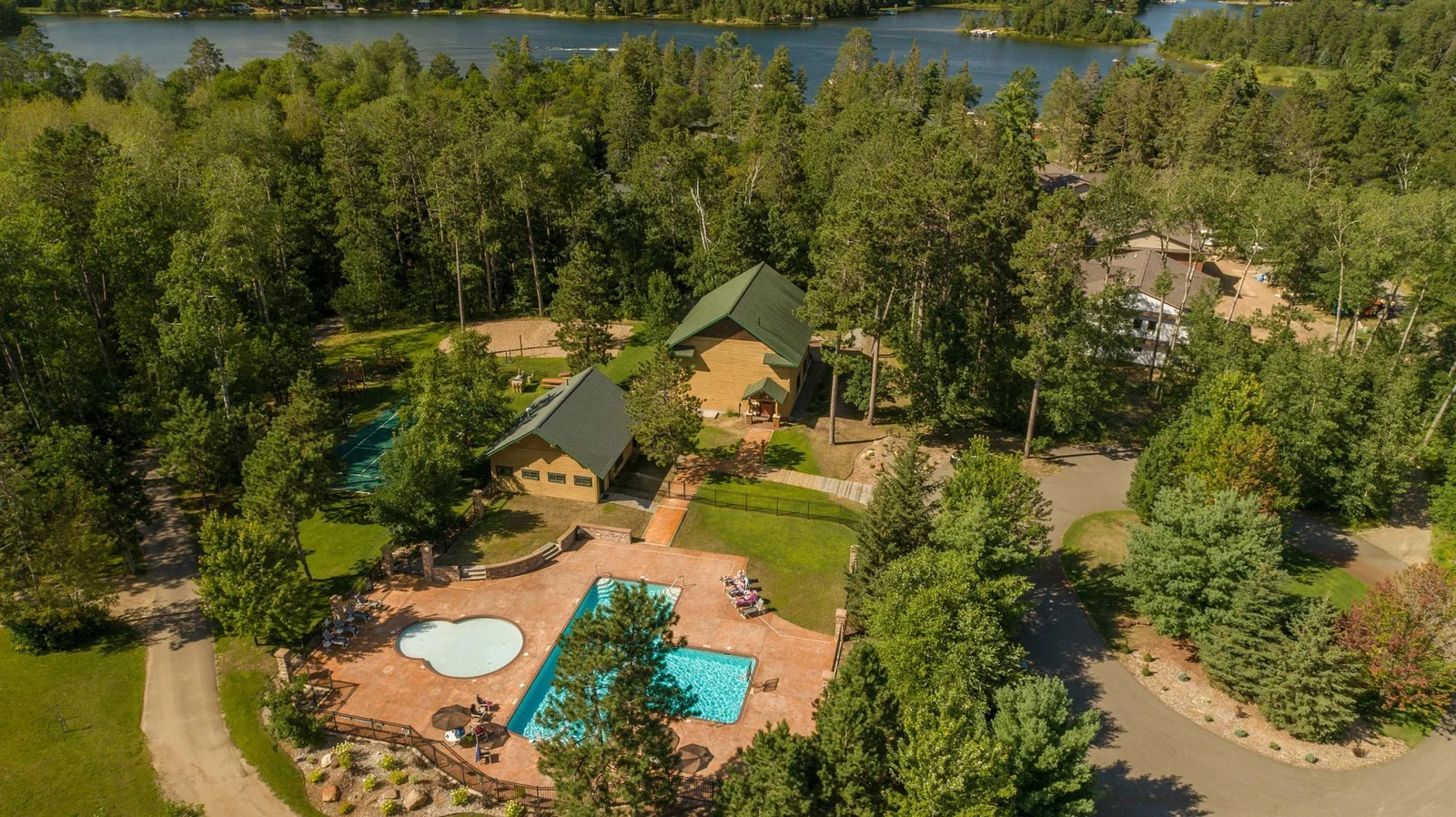 Lodge & Pool Area
