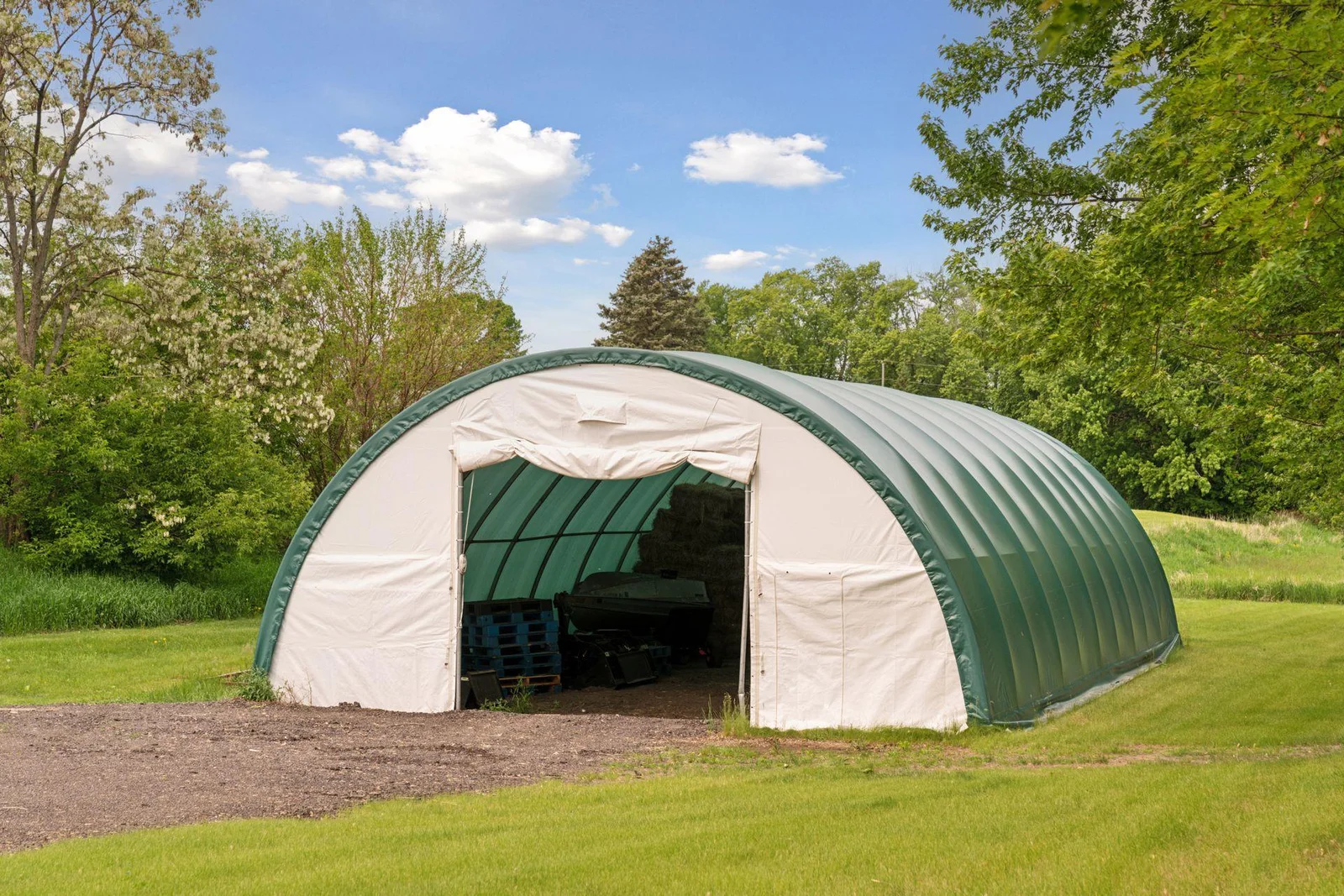 Hay Tent