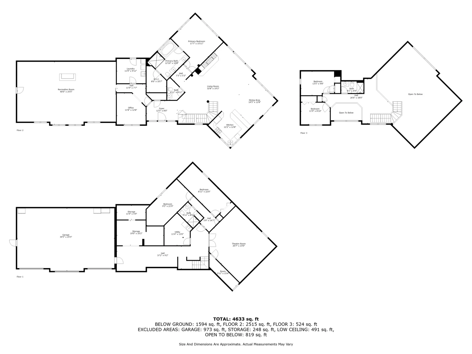 floorplan - all levels