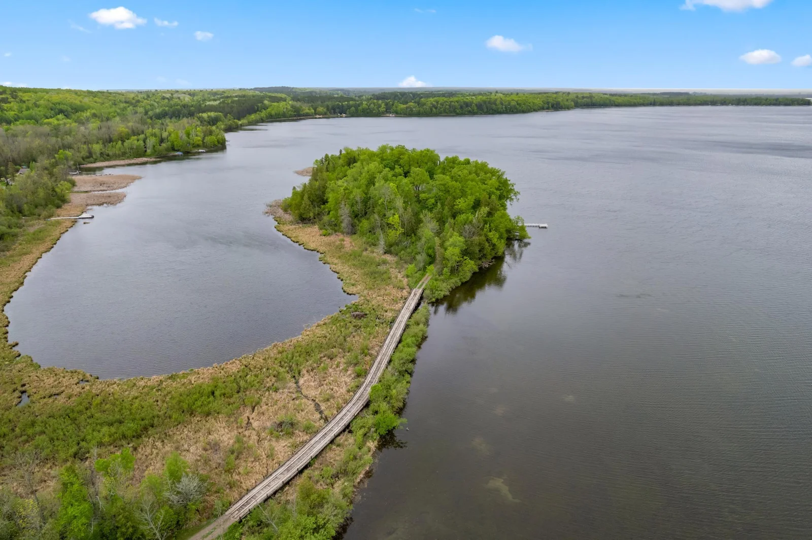 Little Boy Lake aerial