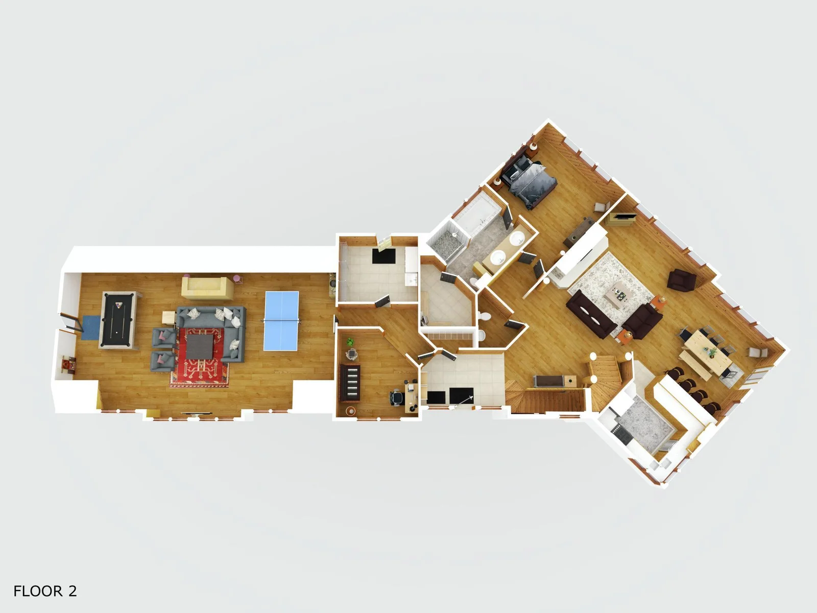 main floor layout