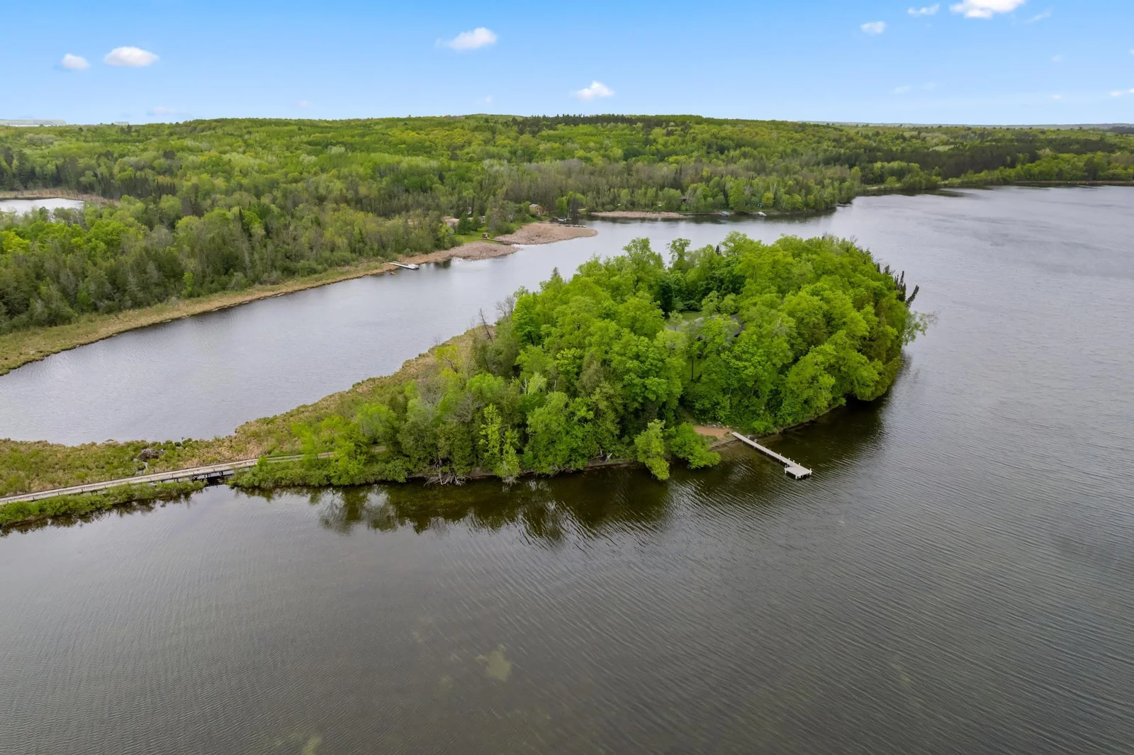 Little Boy Lake aerial
