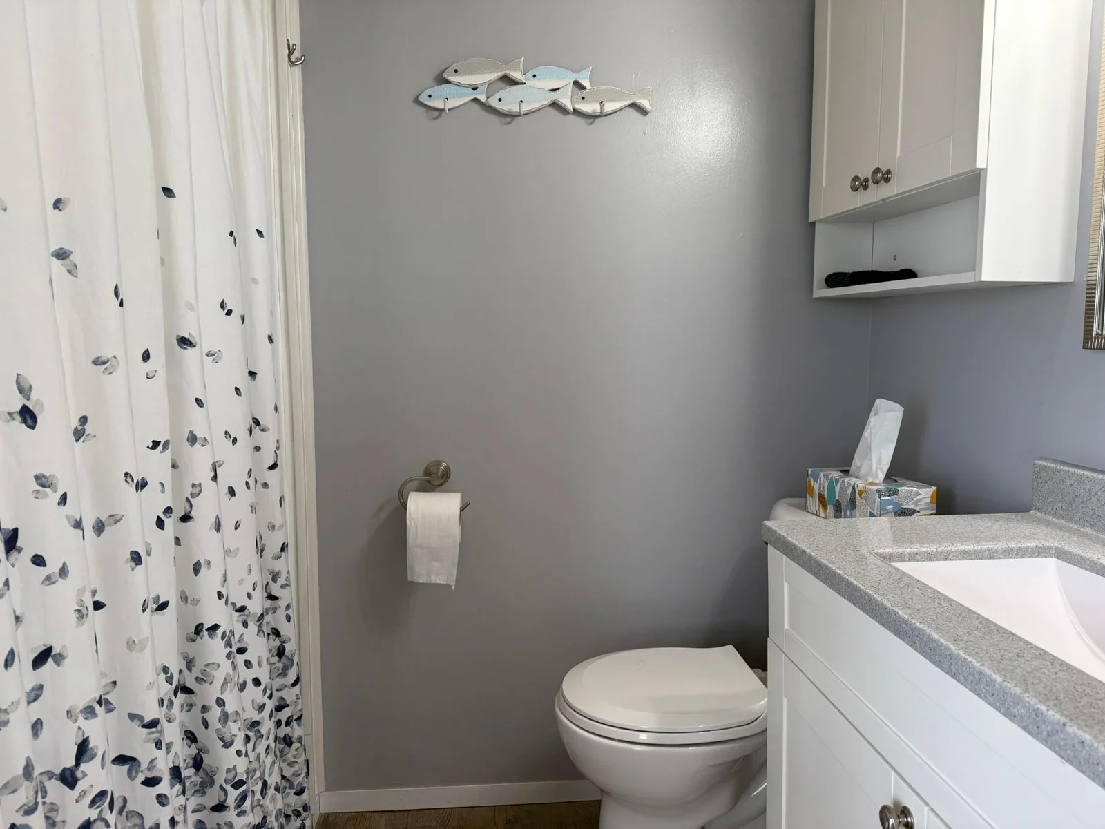 Newly remodeled bathroom