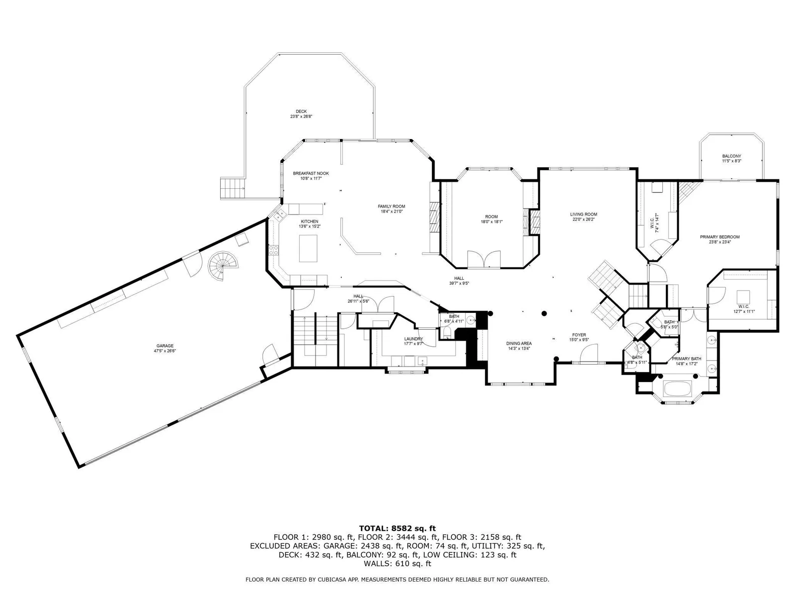 Main Level Floor Plan