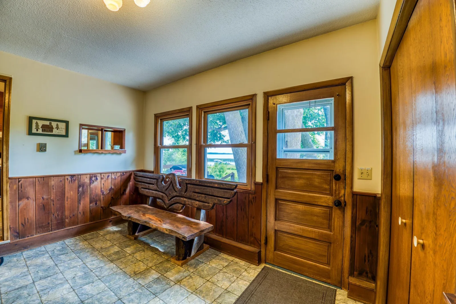 Basement entry