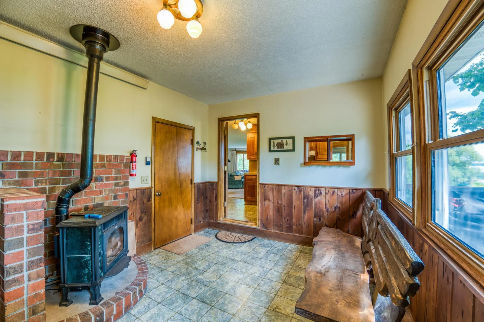 Basement entry