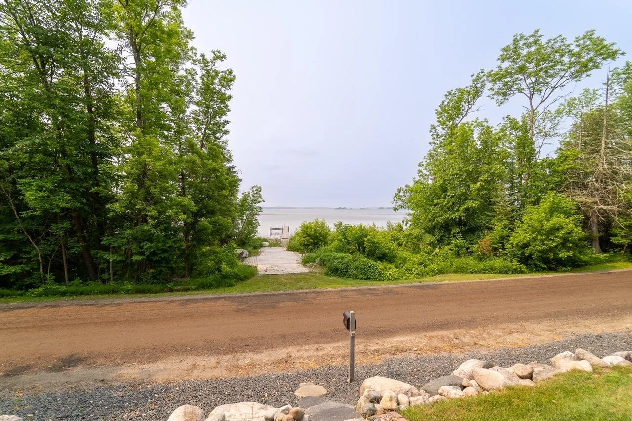 Lake view from yard