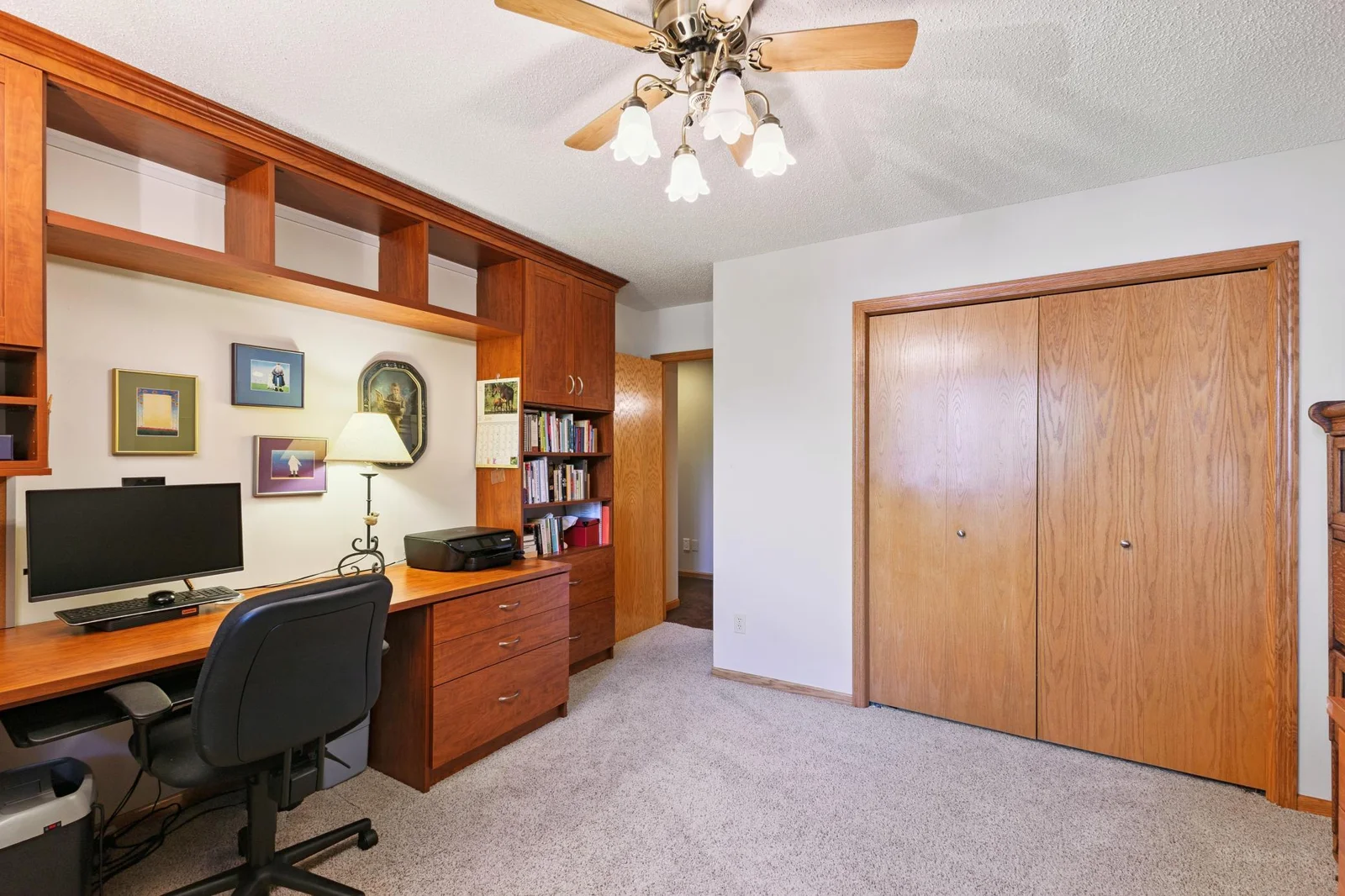 Another view of lower level bedroom.