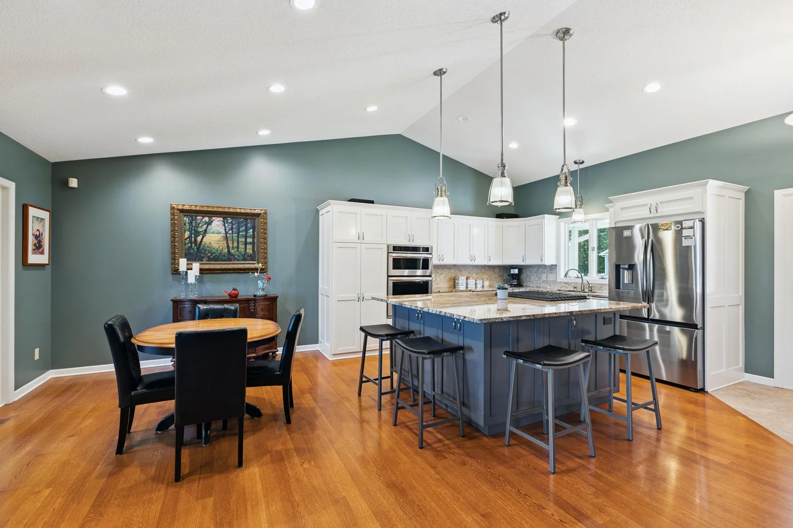 Gorgeous hardwood flooring