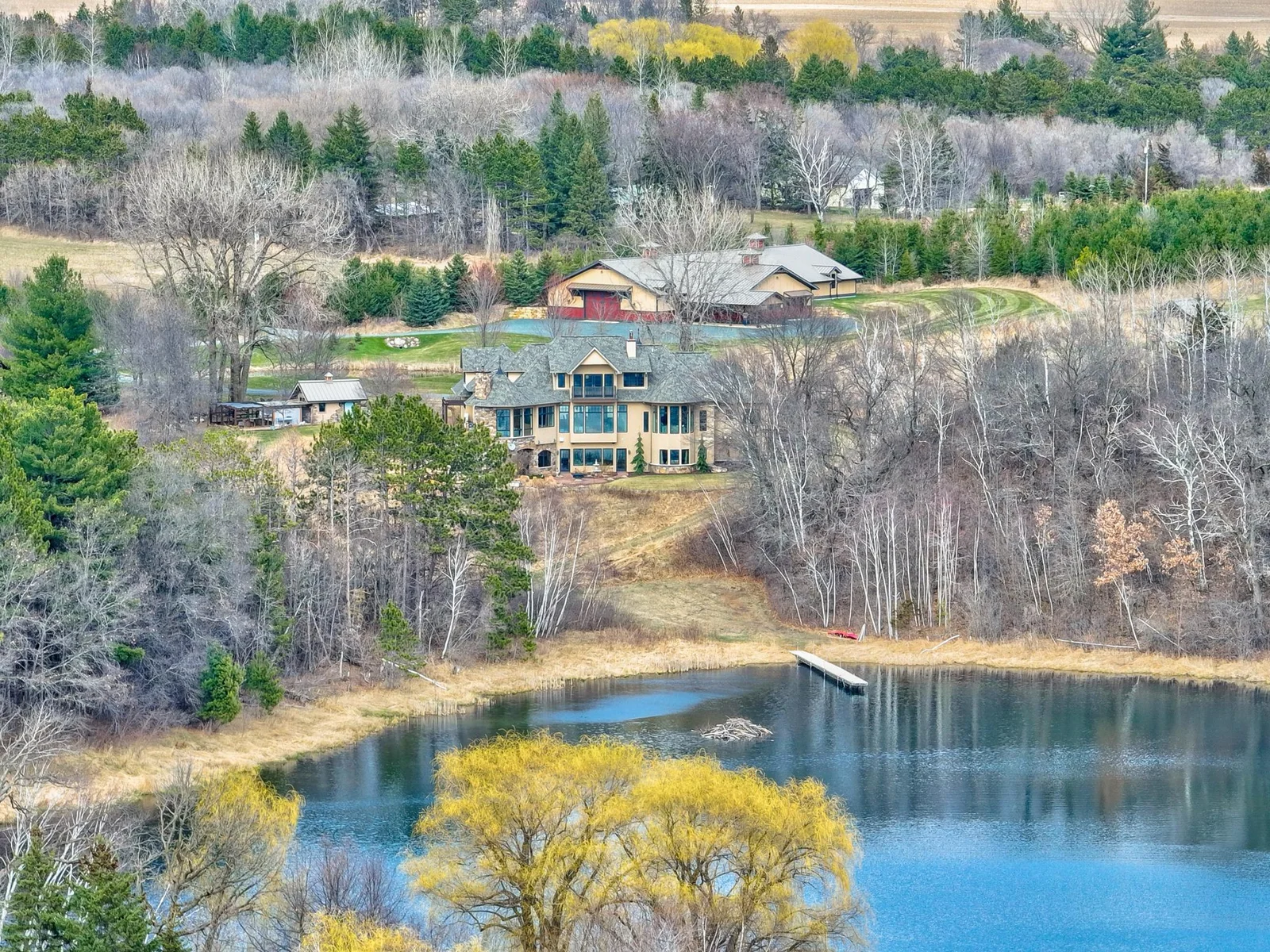 Private bay location.
