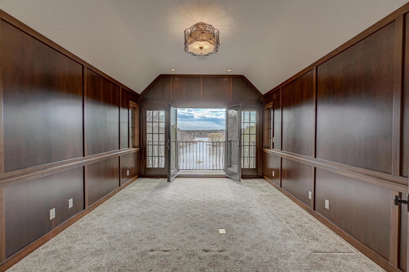 Upper level office.