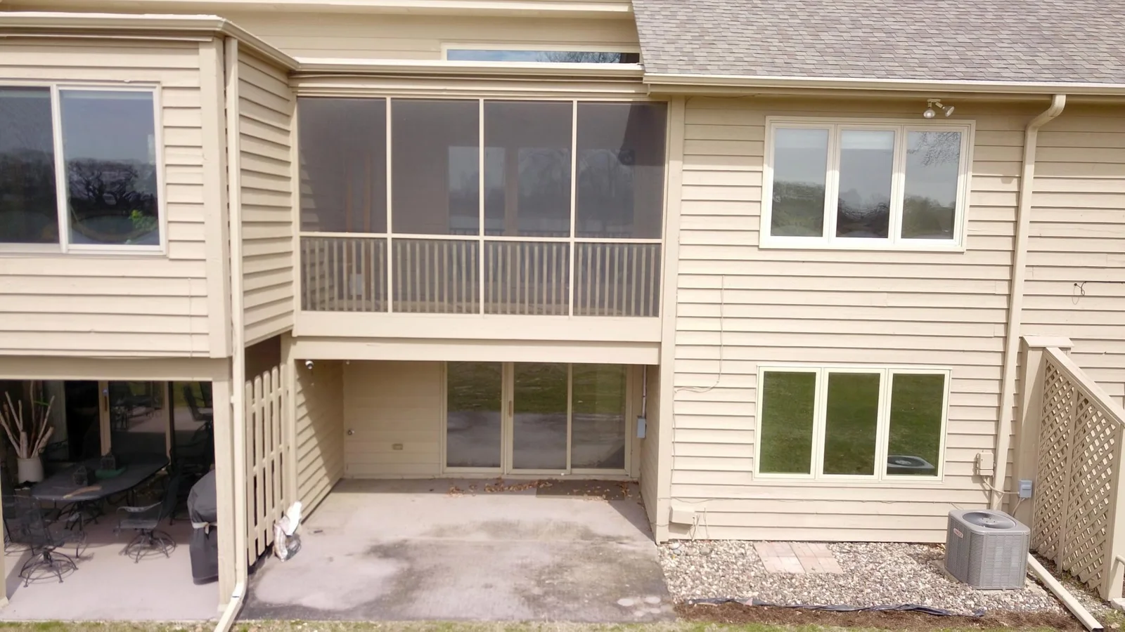 Walk- out basement