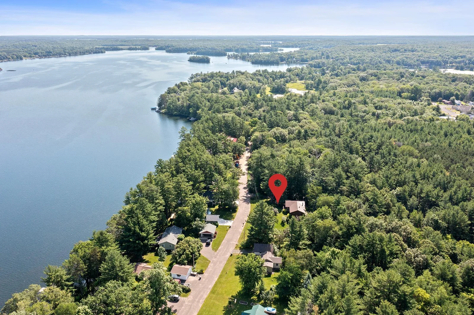 Located across the road from BALSAM LAKE