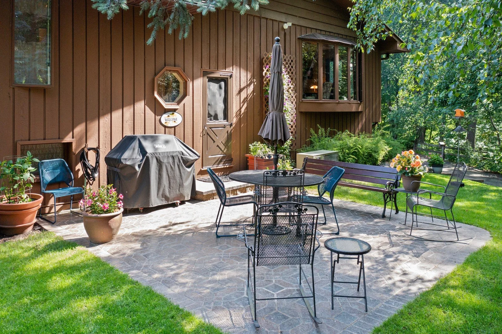 Back patio