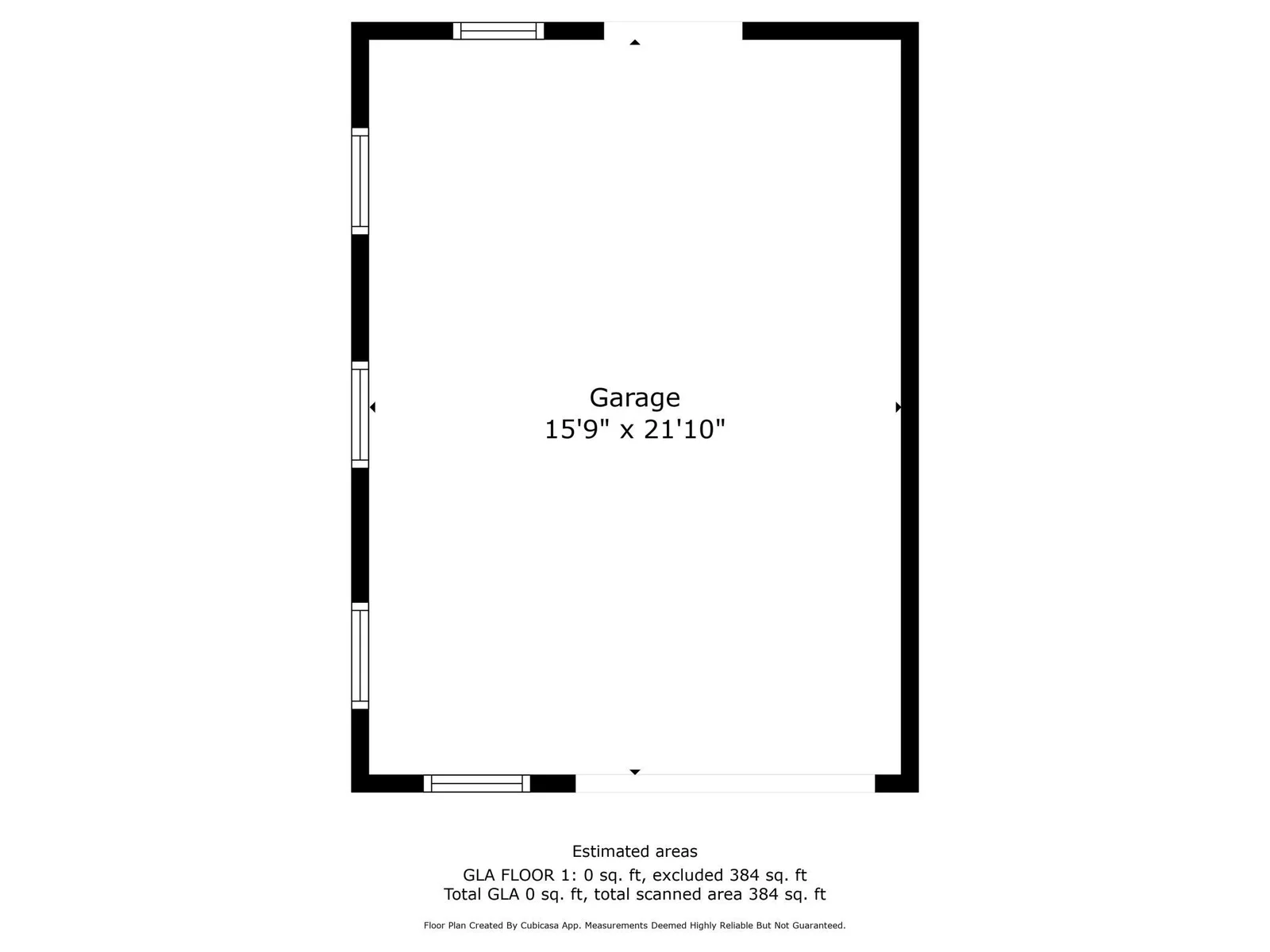 Floorplan storage shed