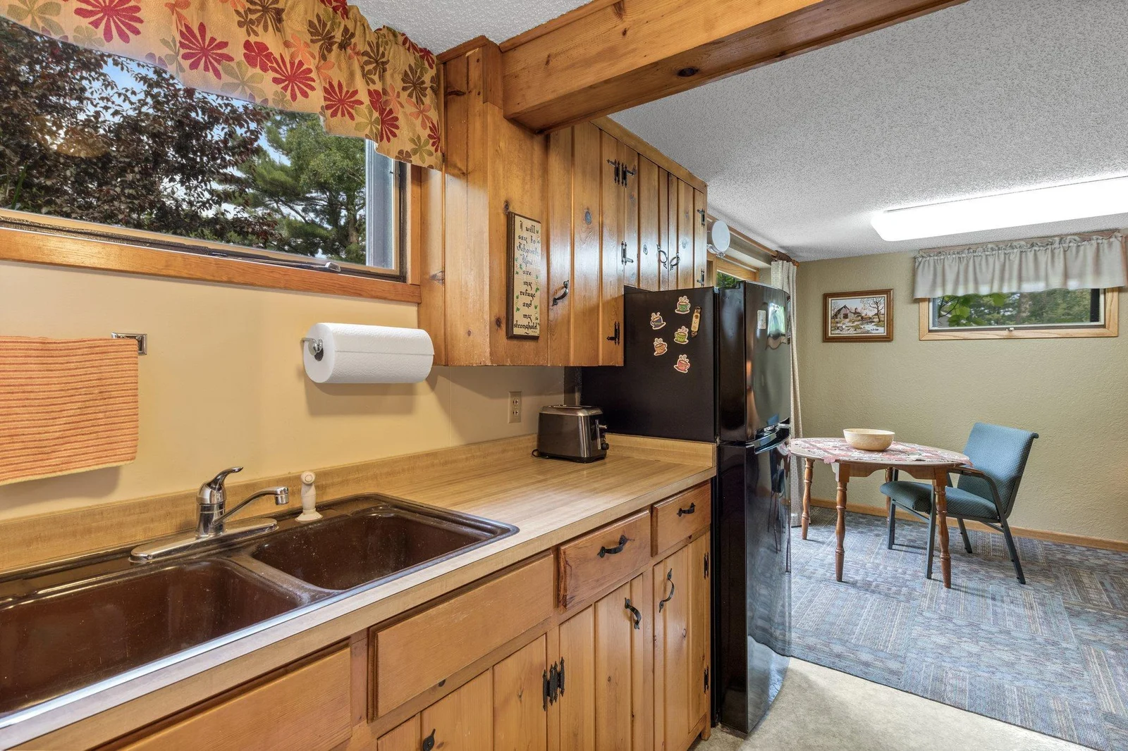 Lower level kitchen