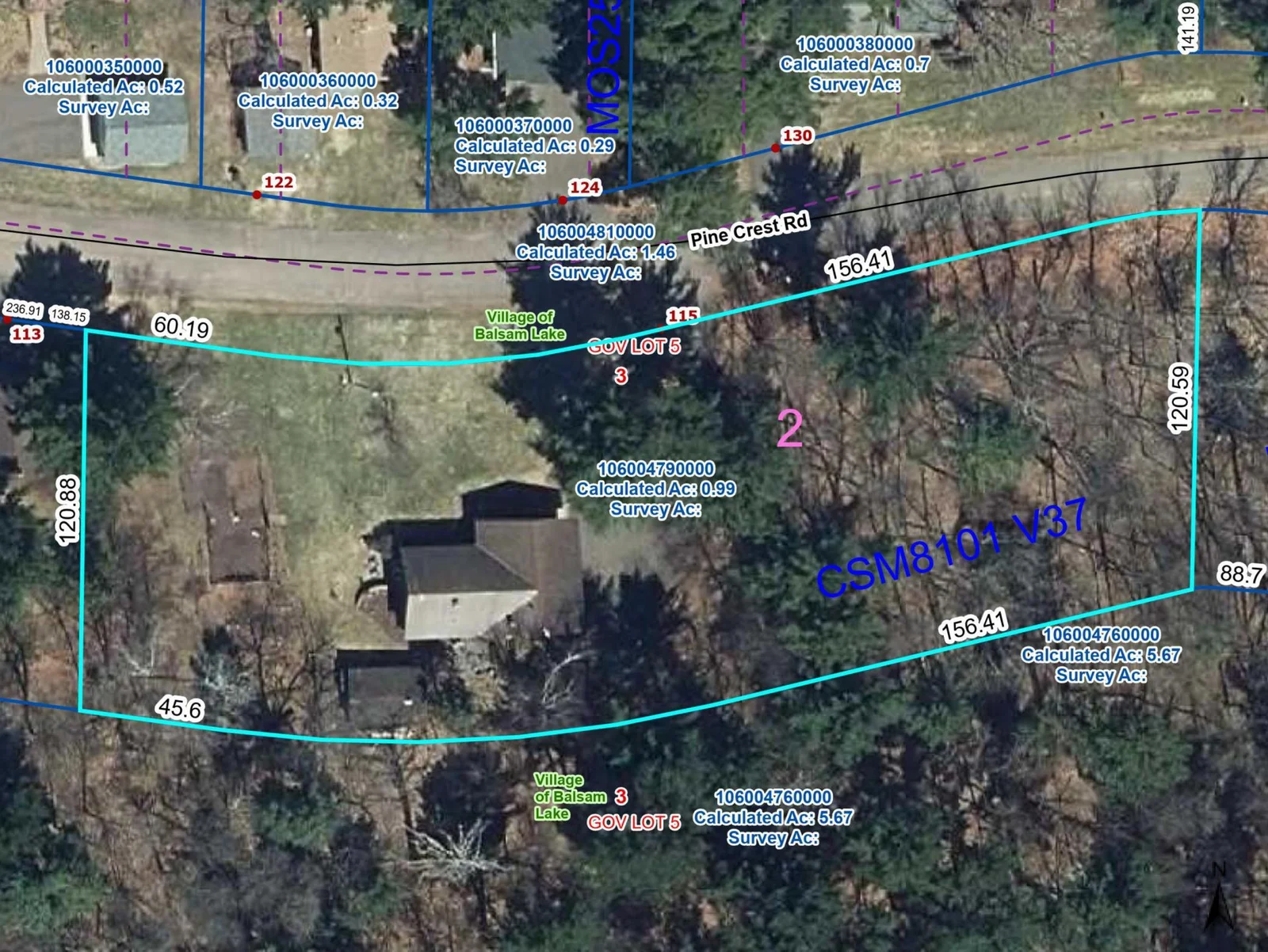Map 1 Acre