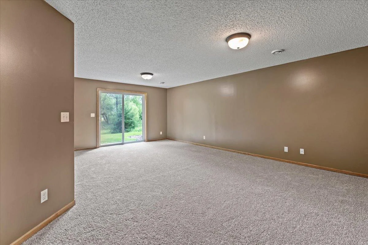 The massive sun-lit family room will blow your socks off.