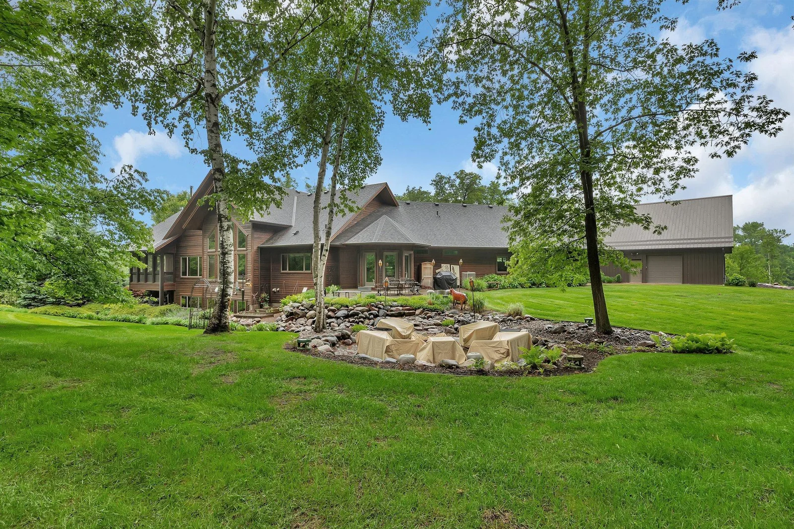 Beautifully landscaped
