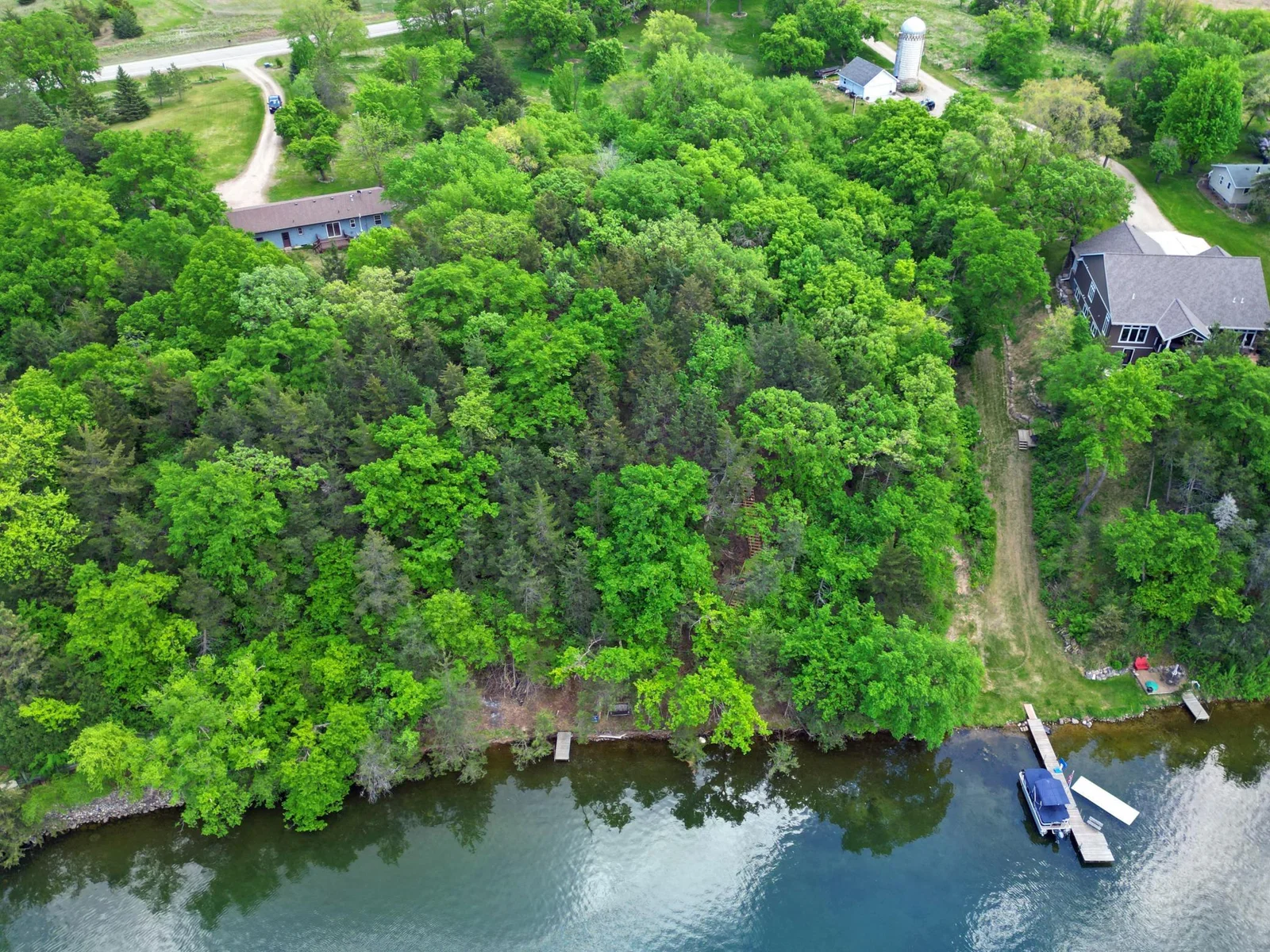 Real Arial Shot of 3.16 Acre Estate.jpg