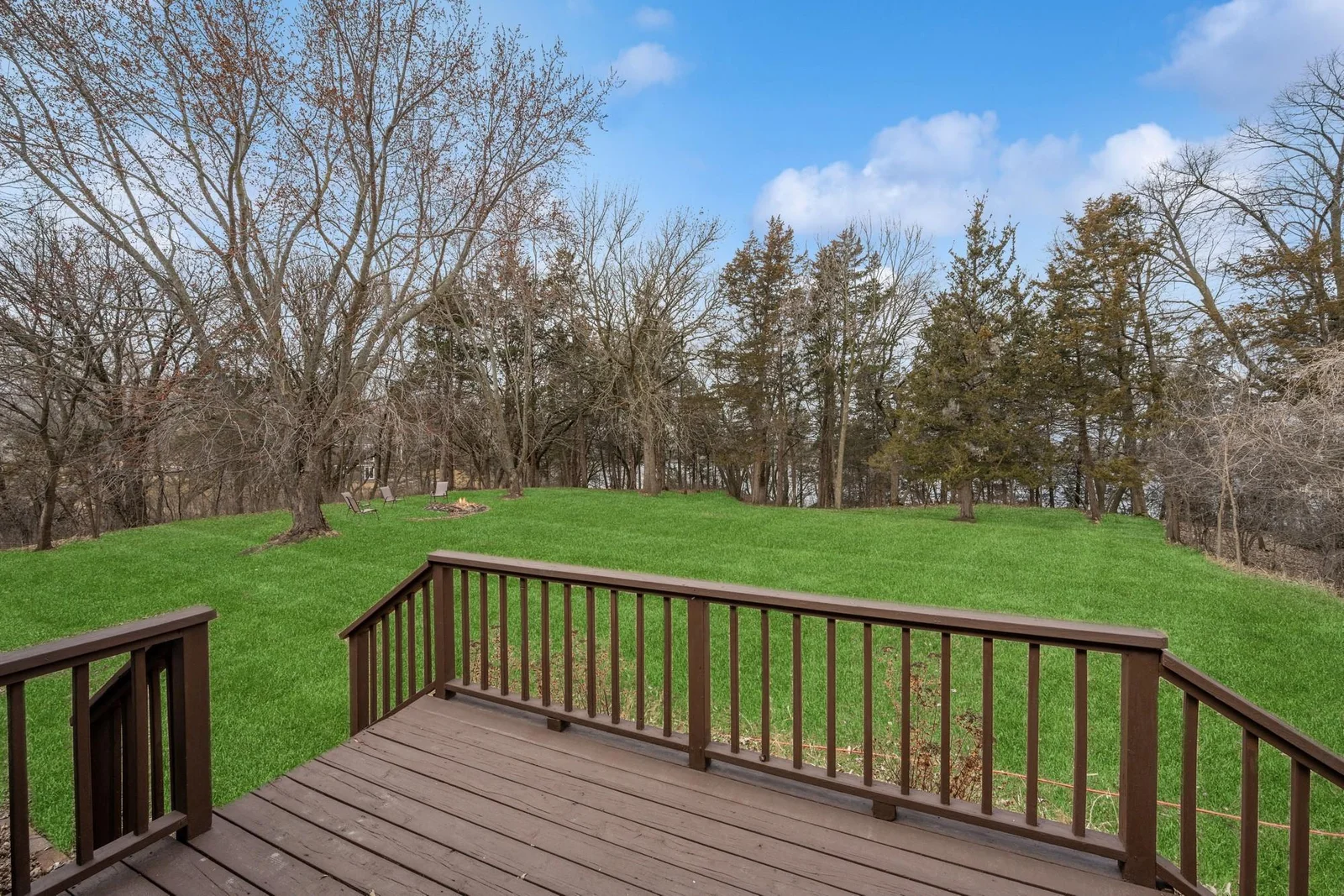 Backyard + Deck