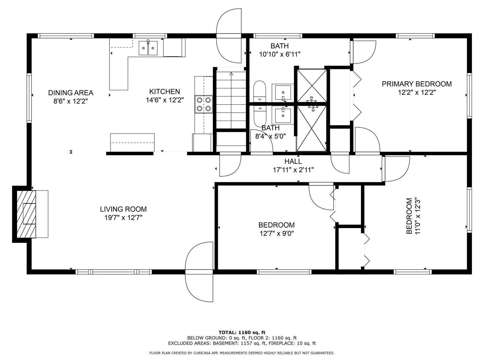Main Level of Cottage